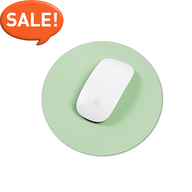 Laptop Accessories World - แผ่นรองเมาส์ PU รุ่นใหม่ ขนาด 22 ซม.