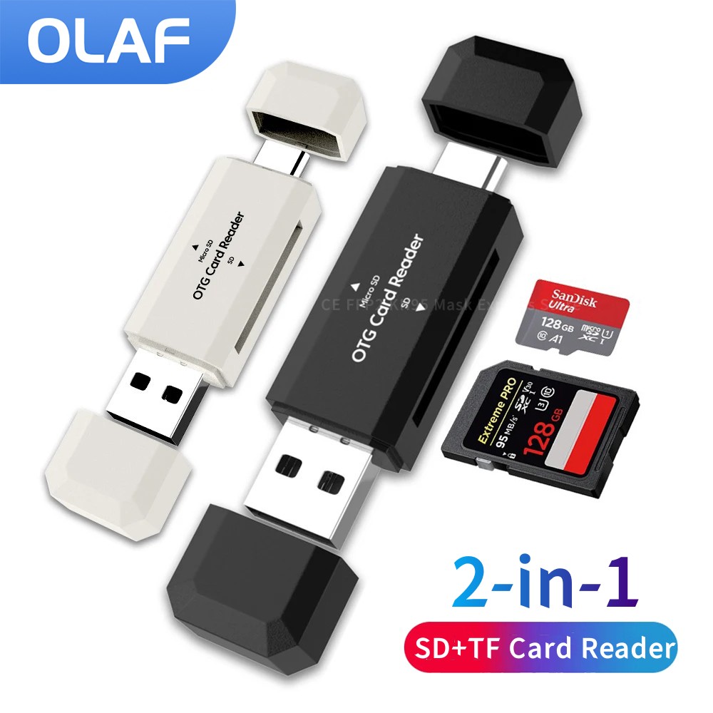 Laptop Accessories For Programmers - 2 in 1 ประเภท C SD