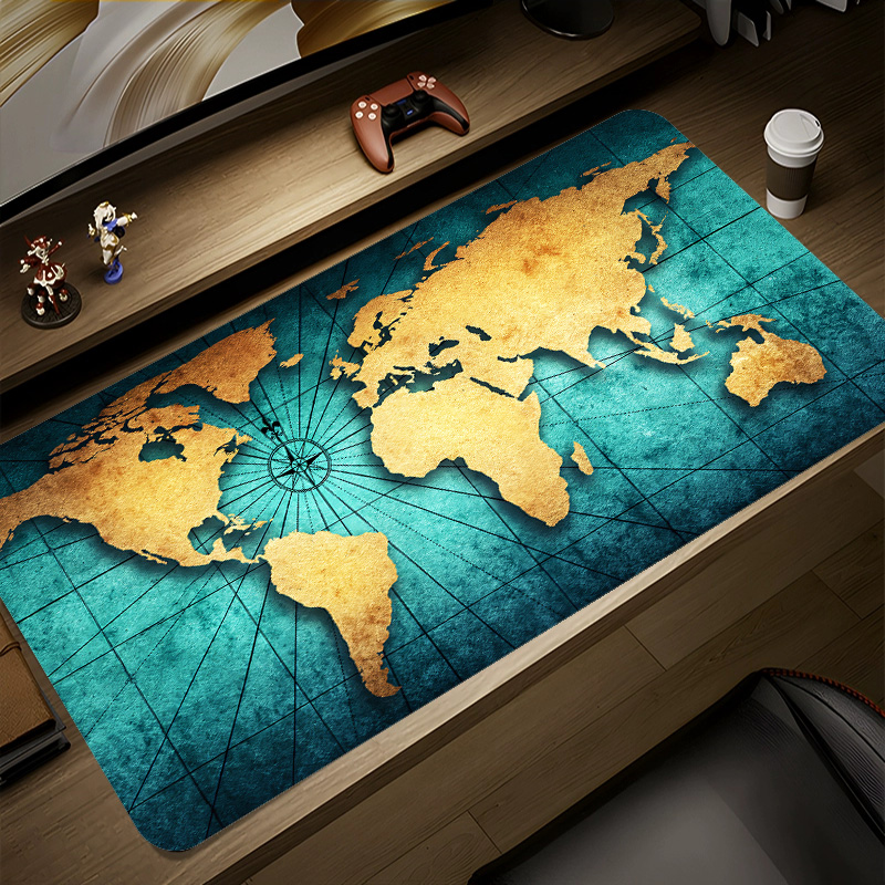แผ่นรองเมาส์ แผนที่โลก แผ่นรอง - Laptop Accessories World บทวิจารณ์และราคา