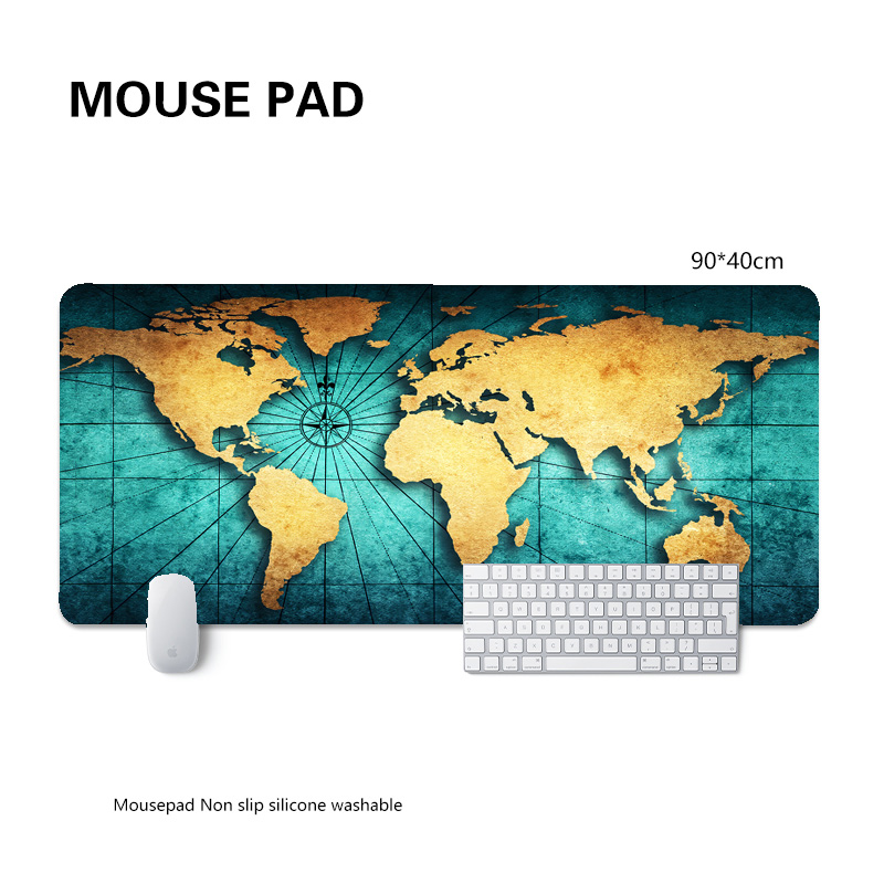 แผ่นรองเมาส์ แผนที่โลก แผ่นรอง - Laptop Accessories World บทวิจารณ์และราคา