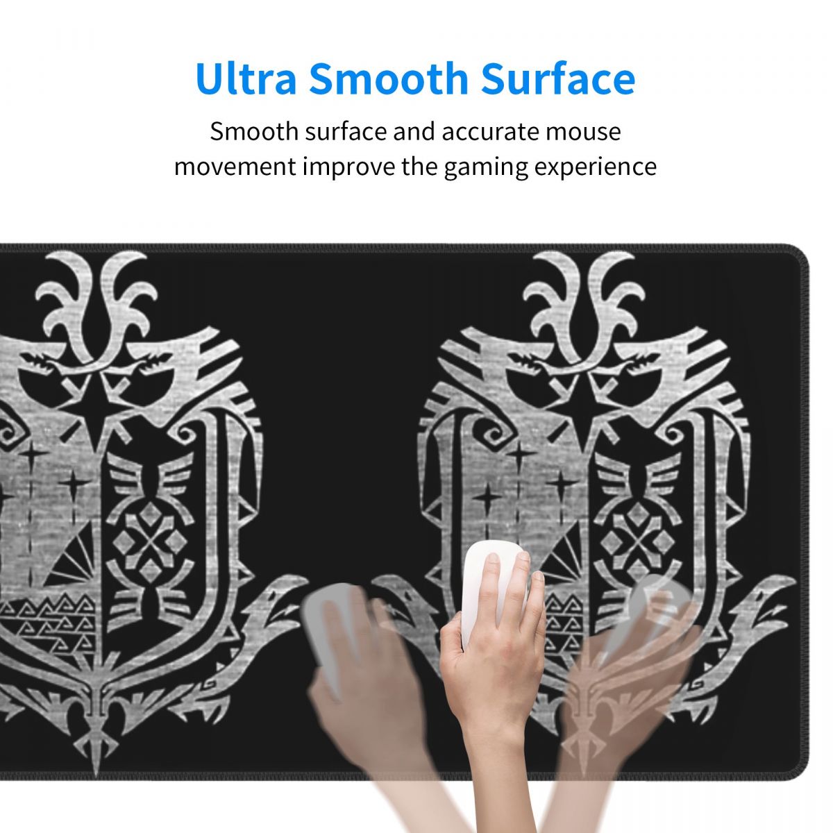 แผ่นรองเมาส์ขนาดใหญ่ Monster H - Laptop Accessories World บทวิจารณ์และราคา