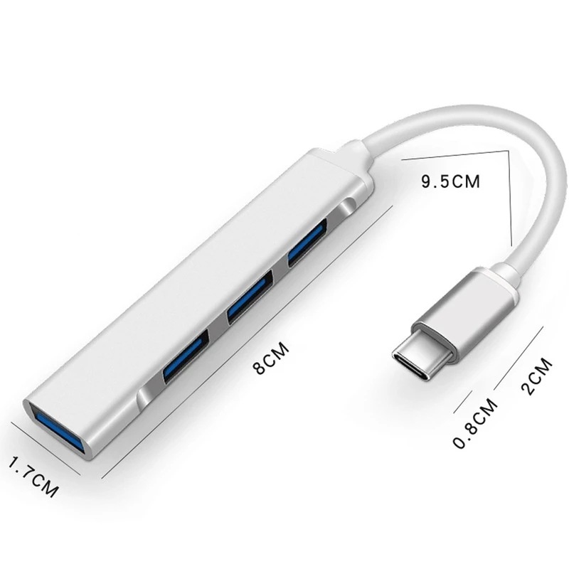 ฮับขยายพอร์ต Type-C 4-in-1 ฮับ - Laptop Accessories For Programmers บทวิจารณ์และราคา