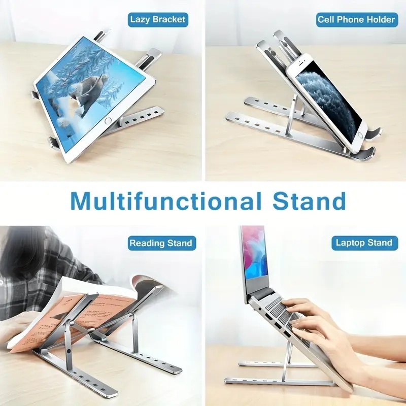 ขาตั้งแล็ปท็อปแบบพับได้แบบพกพา - Laptop Accessories For Programmers บทวิจารณ์และราคา