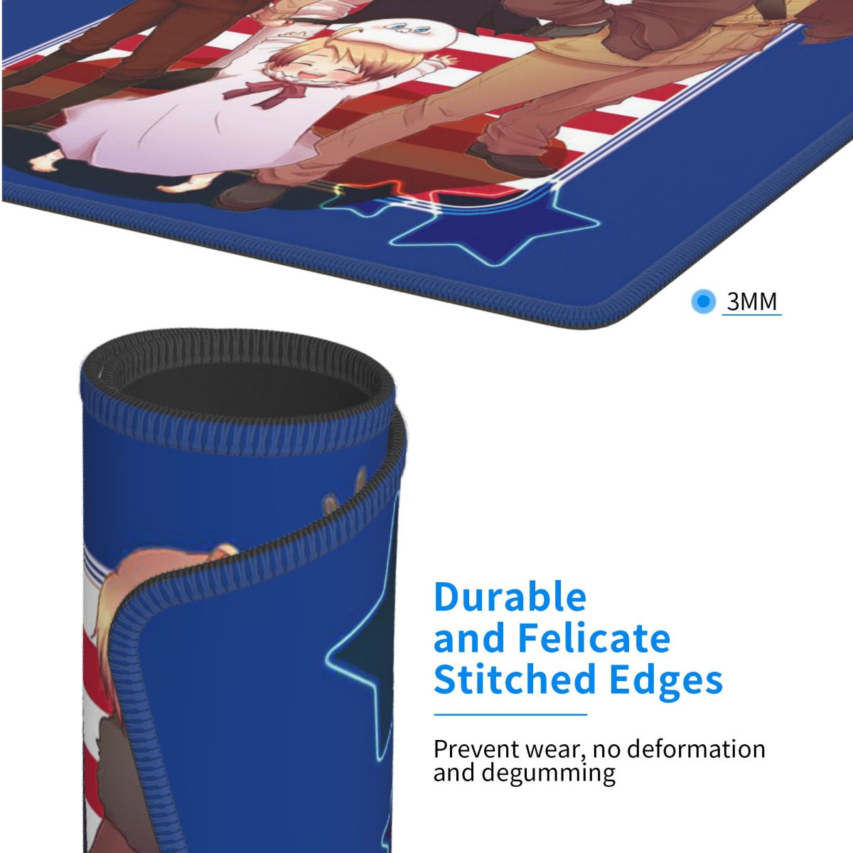 แผ่นรองเมาส์ Hetalia Group Wor - Laptop Accessories World บทวิจารณ์และราคา