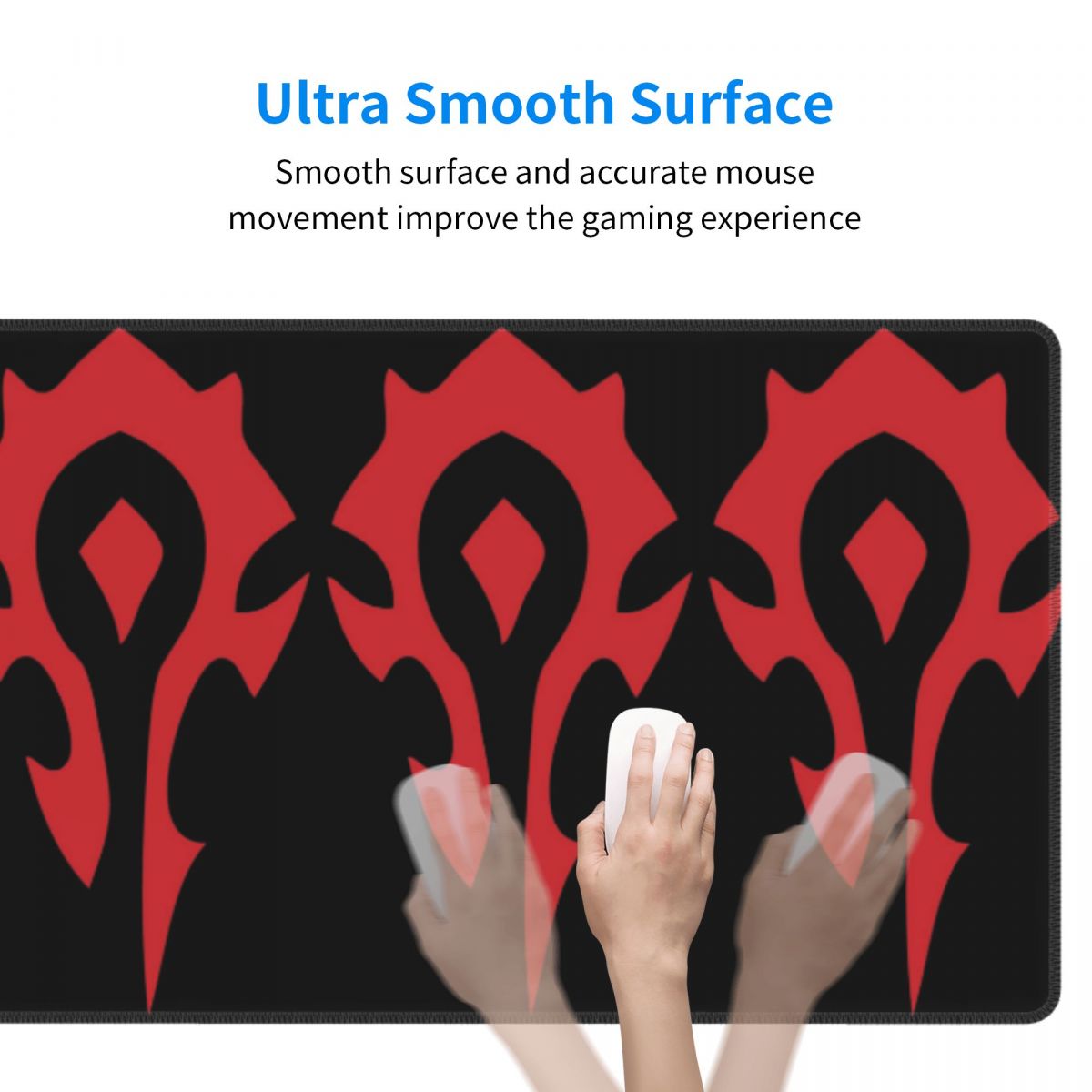 แผ่นรองเมาส์ขนาดใหญ่ลายโลโก้ W - Laptop Accessories World บทวิจารณ์และราคา