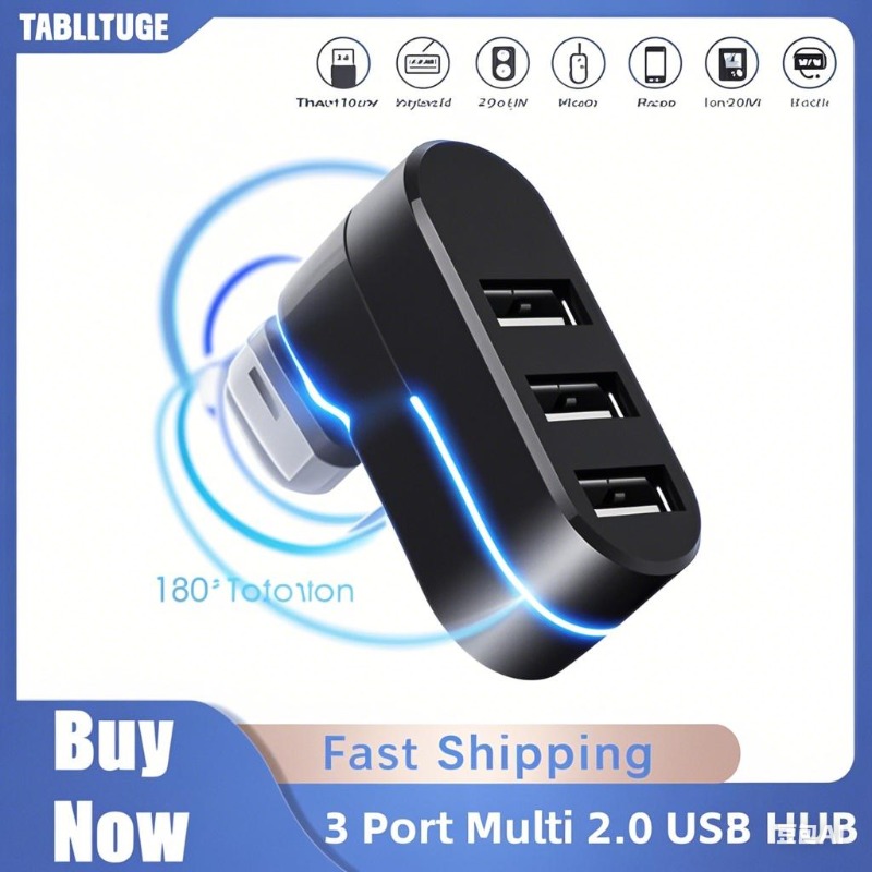 ฮับ USB 2.0 แบบ 3 พอร์ต รุ่นให - Laptop Accessories For Programmers บทวิจารณ์และราคา
