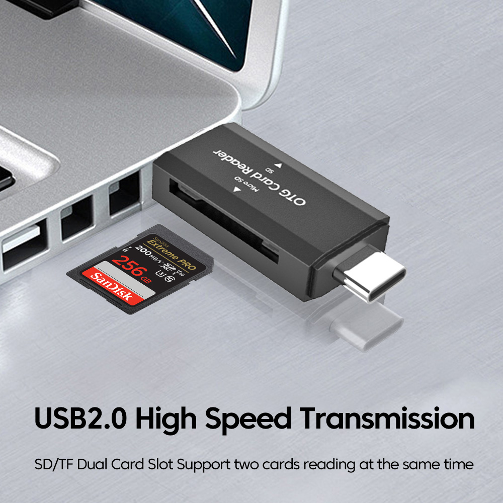 เครื่องอ่านการ์ด 2 in 1 แบบ Ty - Laptop Accessories For Programmers บทวิจารณ์และราคา