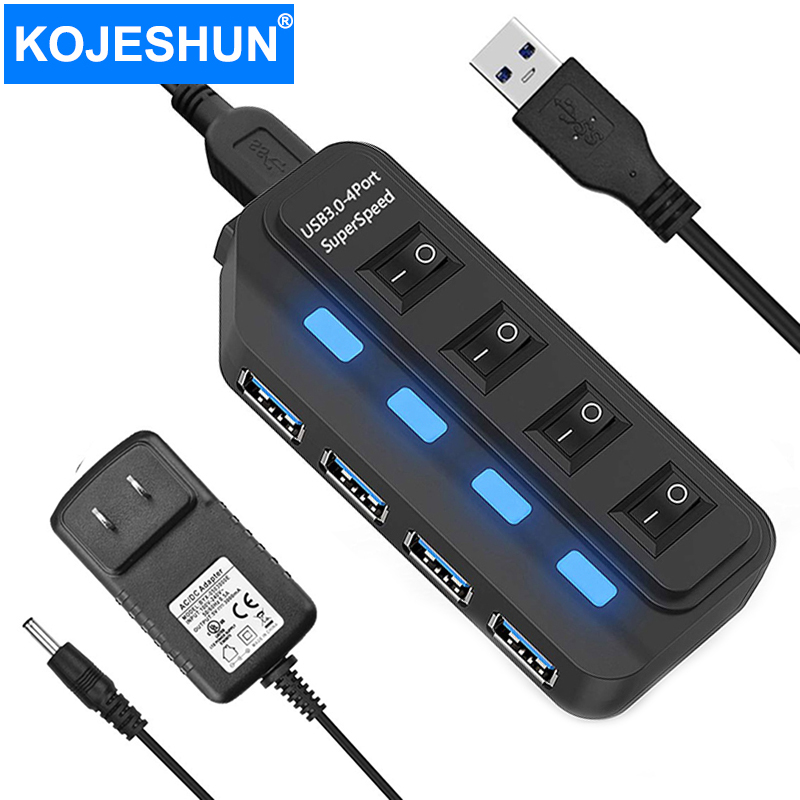 ฮับ3.0 USB 4พอร์ต5Gbps อะแดปเต - Laptop Accessories For Programmers บทวิจารณ์และราคา