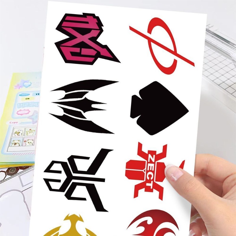 60 แผ่นสติกเกอร์โลโก้คาเมนไรเด - Accessories Laptop บทวิจารณ์และราคา